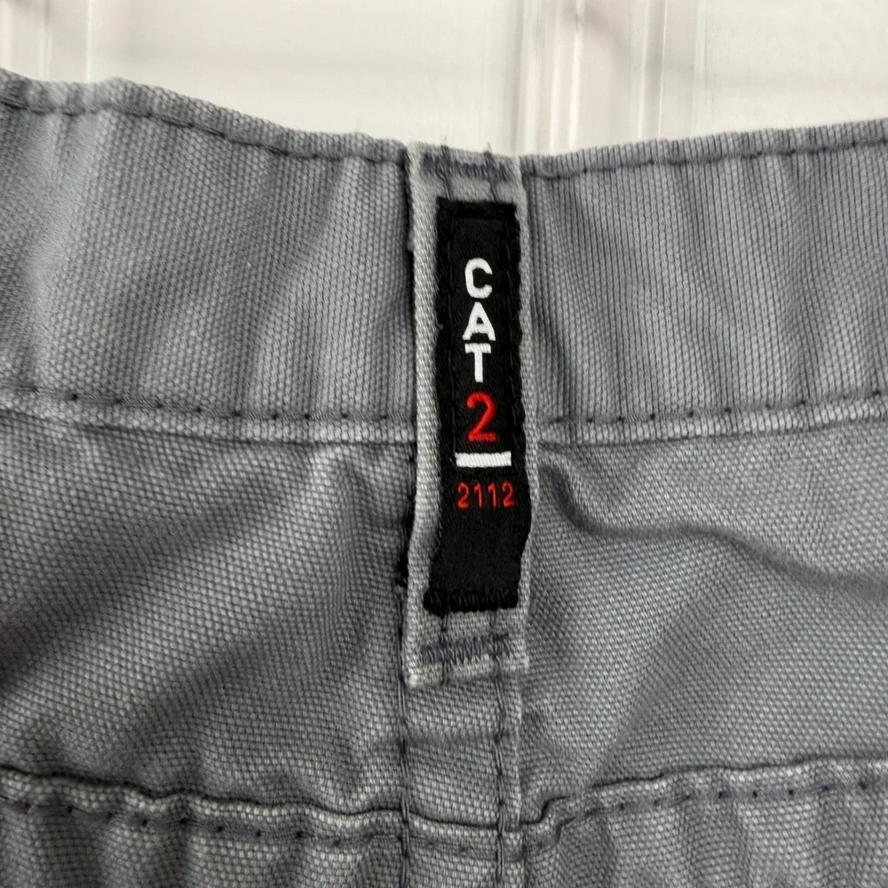 Ariat‎ FR M4 Low Rise Boot Cut Grey Work Pants Men 40x30 Flame Resistant CAT 2